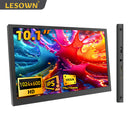 LESOWN P101D-T Small USB C 10.1 inch Monitor 1024x600 Touchscreen Display Aida64 PC Temperature Monitoring