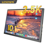 LESOWN P101GHT 10 inch Monitor 2.5K USB Type C & HDMI Touchscreen 10.1 inch Portable Monitor 2560x1600 Small Display