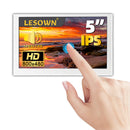 LESOWN P50CW-T mini USB Touch Display HDMI IPS Screen Compact 5 inch PC Laptop Sub White Monitor
