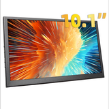 LESOWN P101D 10.1 inch Wide Monitor 1024x600 IPS Monitor with Stand Portable mini Display for Laptop