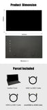 LESOWN P116GPS/P116GPT 11.6 inch Small Portable Monitor Touch FHD 1080P HDMI USB Type C Extend Portable Display