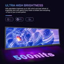LESOWN P127GHR 12.7 inch Stretched Bar Monitor 100%sRGB 120Hz 2880x864 IPS DIY Strip Secondary Monitor