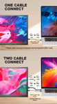 LESOWN P101GHT 10 inch Monitor 2.5K USB Type C & HDMI Touchscreen 10.1 inch Portable Monitor 2560x1600 Small Display