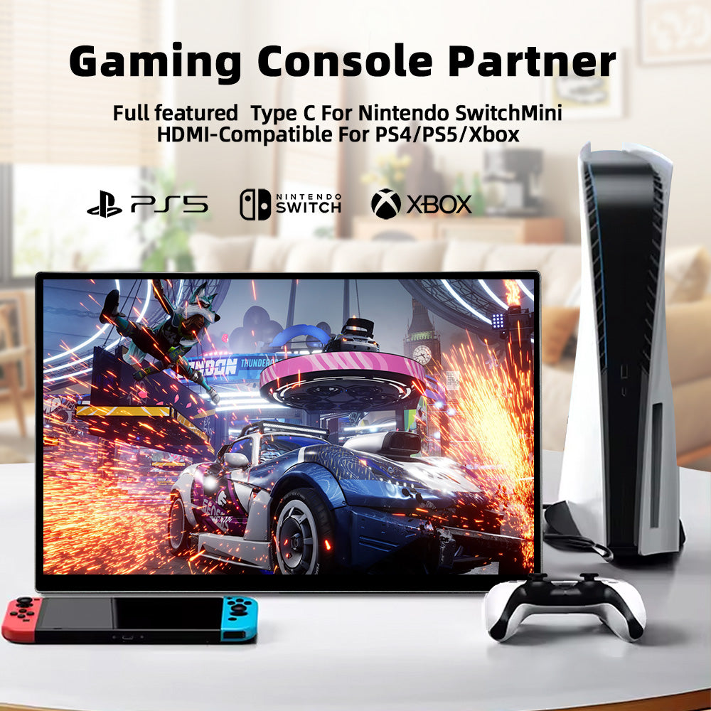 LESOWN P185KPR/P185KPTR 18.5 inch 120Hz Large Portable Gaming Monitor
