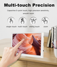 LESOWN P79W-T 7.9 inch Strip Display Small Widescreen 400x1280 IPS CPU GPU Temperature Monitoring Display
