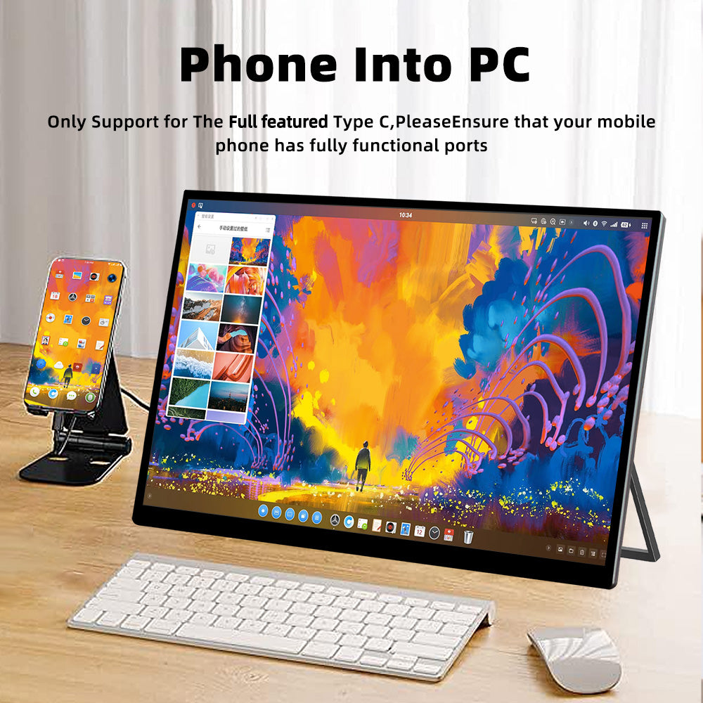 LESOWN P185KPR/P185KPTR 18.5 inch 120Hz Large Portable Gaming Monitor