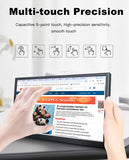LESOWN P101GHT 10 inch Monitor 2.5K USB Type C & HDMI Touchscreen 10.1 inch Portable Monitor 2560x1600 Small Display