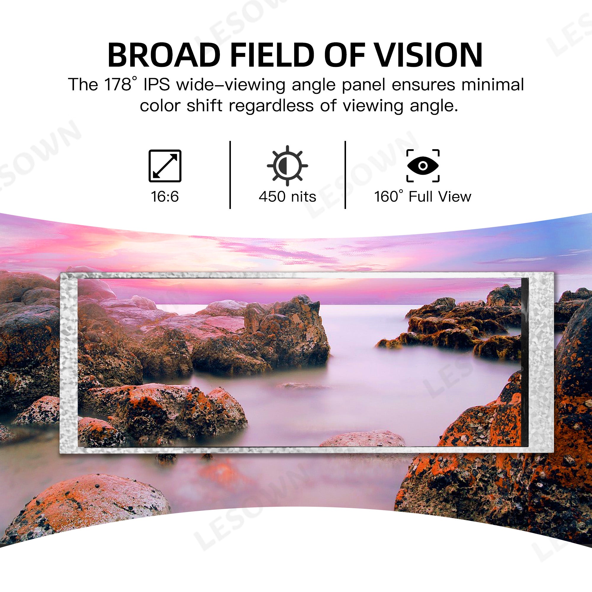 LESOWN MA69-A01S 6.9 inch Android 11 Smart Display RK3566 POE Powered Integrated Screen for Smart Industrial Integration#monitor