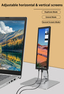 LESOWN P79 7.9inch IPS Stretched Bar HDMI Display 400*1280PC Temperature Monitoring RPi