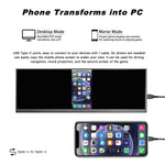LESOWN P127GHTR 12.7 inch Bar Monitor 2K HDMI Type C IPS Monitor for Stock Market Ticker Display