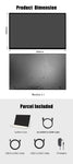 LESOWN P156GPS/P156GPT 15.6 inch Portable Monitor Gaming USB Type C Monitor