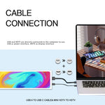 LESOWN P113W Wide Screen HDMI Long Strip Display 11.3 inch IPS 440x1920 mini Computer Bar Type Secondary LCD Monitor