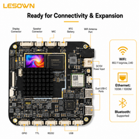 LESOWN Interactive 4in Square LCD Screen 720x720 Secondary Touchscreen HDTV Input Modding for Windows PC Builders