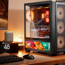 LESOWN P79 7.9inch IPS Stretched Bar HDMI Display 400*1280PC Temperature Monitoring RPi
