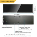 LESOWN P88 8.8 inch Streched Bar LCD Display IPS 480x1920 Hdmi Portable Monitor Laptop PC Screen Extender
