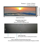 LESOWN P88D-T Touch Screen Long Display 8.8 inch 480x1920 600cd/m2  IPS Wide Extender Screen with Stand