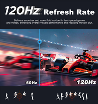 LESOWN P185KPR/P185KPTR 18.5 inch 120Hz Large Portable Gaming Monitor