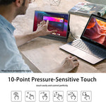 LESOWN P116GPS/P116GPT 11.6 inch Small Portable Monitor Touch FHD 1080P HDMI USB Type C Extend Portable Display