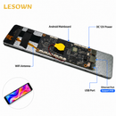 LESOWN Ultra-wide PC Case Sensor Panel 11.9 1480x320 Stretched Touch Monitor for AIDA64 Windows Host Modding High Bright Display