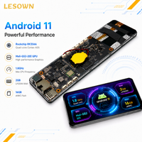 LESOWN Ultra-wide PC Case Sensor Panel 11.9 1480x320 Stretched Touch Monitor for AIDA64 Windows Host Modding High Bright Display