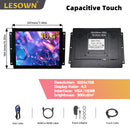 LESOWN E104-C01GBT Compact 10.4in 1024x768 LCD Open Frame Touch Embedded Display 300cd/m² Capacitive Multi-Touchscreen for CCTV