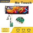 LESOWN M141-A01S  Ultrawide Long Strip Screen Display 14.1 inch mini HDMI USB-C 550x1920 IPS LCD Display Module for Aida64 Computer