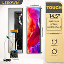 LESOWN M145-A01T Long Stretched Screen 14.5 inch IPS Touch 2560x720 QHD 1500:1 USB-C HDMI Strip Bar Secondary Display LCD Panel Module