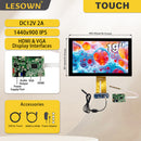 LESOWN M190-B01T 19 inch 1440x900 IPS LCD Capacitive Touch Display HDMI VGA Ultra Wide Screen 1000:1 LVDS Module with Driver Board