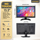 LESOWN N133 Widescreen 13.3 inch Full HD 1920x1080 IPS Screen LCD Monitor Video Input with Speakers