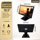 LESOWN N185 Industrial Resistive Capacitive Touch Screen LCD Monitor 18.5 inch  FHD VESA HDMI USB Display