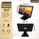 LESOWN N185 Industrial Resistive Capacitive Touch Screen LCD Monitor 18.5 inch  FHD VESA HDMI USB Display