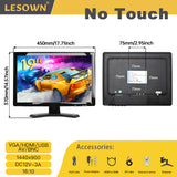 LESOWN N190 Industrial Display 19 inch Ultra Wide Touch Screen 1440x990 IPS External Monitor with Speakers