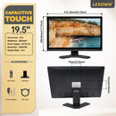 LESOWN N195-E01T 19.5 inch Industrial Monitor 1600x900 Full HD IPS Screen Capacitive Touch HDMI VGA Display