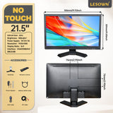 LESOWN N215 Ultra Wide Touchscreen Monitor 21.5 inch 1920x1080 Full HD VGA HDMI Wall Mount VESA Display