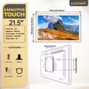 LESOWN N215-E02T/N215-E03T 21.5 inch Touchscreen Monitor 1080P FHD VESA 100 Mount Industrial LCD Screen Display HDMI VGA  Black White