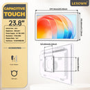 LESOWN N238 23.8 inch  Ultrawide Industrial Monitors 1080p  TV Function Monitor Display with Speakers