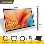 LESOWN P156GPS/P156GPT 15.6 inch Portable Monitor Gaming USB Type C Monitor