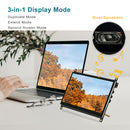 LESOWN R7-A Wide Small Screen 1024x600 IPS LCD Display HDMI Portable Monitor Touch Module with Case