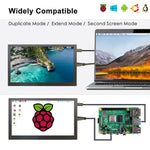 LESOWN P70C mini Wide Screen 7 inch IPS 1024x600 with Speakers Portable PC Monitor Extender