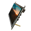 LESOWN R7-A Wide Small Screen 1024x600 IPS LCD Display HDMI Portable Monitor Touch Module with Case