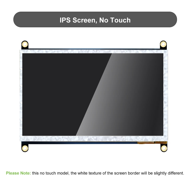 7inch 1024x600 IPS Touchscreen, Capacitive Portable Ultra HD Display ...
