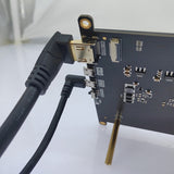 LESOWN 30CM Cord Right Angle HDMI Cable 4K Ultra HD 1080P