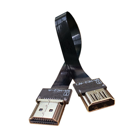 LESOWN Slim Flat FFC Standard HDMI Cable Male to HDMI Female Interface