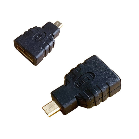 LESOWN HDMI Female (Type-A) to Micro HDMI Male (Type-D) Converter