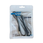 LESOWN [Pack of 5PCS] 1ft /0.3m Premium Flat Short Micro USB Cables